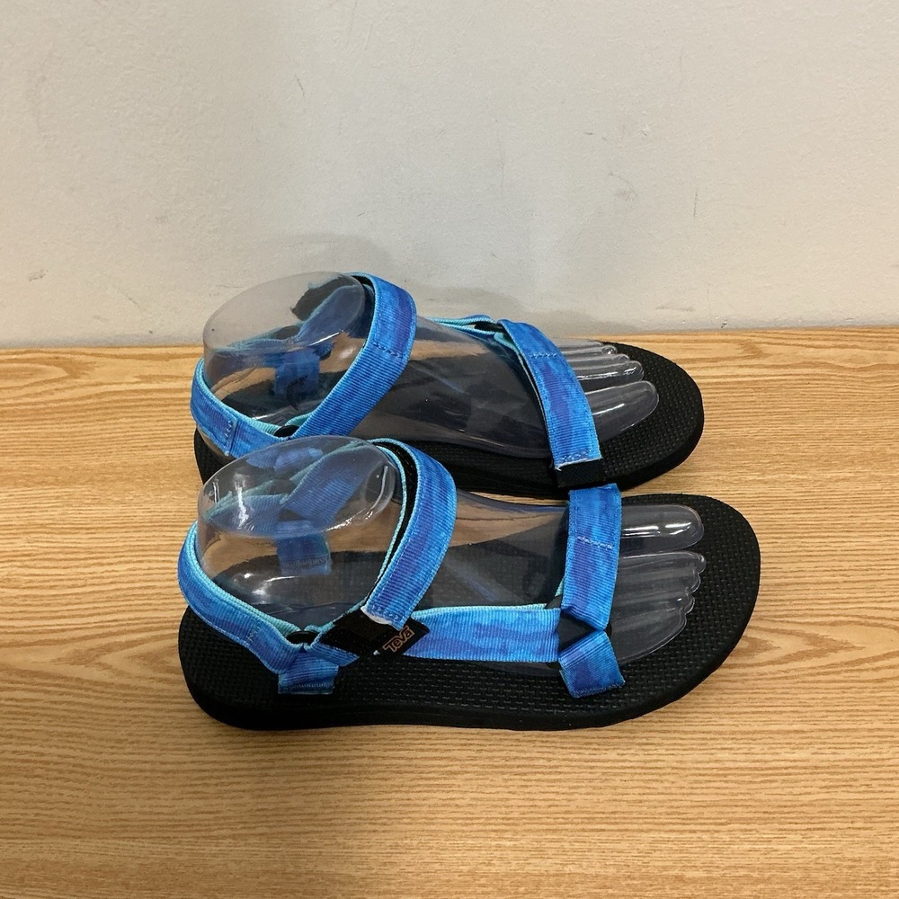 Teva Womens Original Universal Tie Dye Sorbet Blue size 7